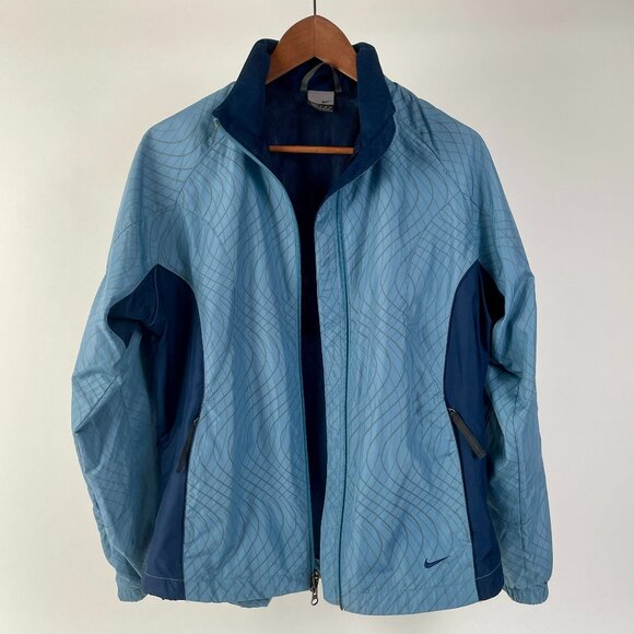 Women's Nike Running Windbreaker Full Zip Jacket With Reflective Detail, Size S - Picture 1 of 13